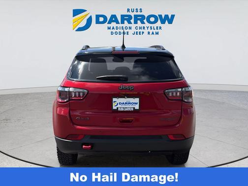 Red Hot Pearlcoat 2025 Jeep Compass Trailhawk