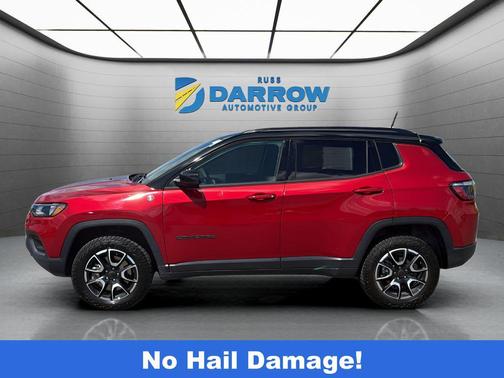 Red Hot Pearlcoat 2025 Jeep Compass Trailhawk