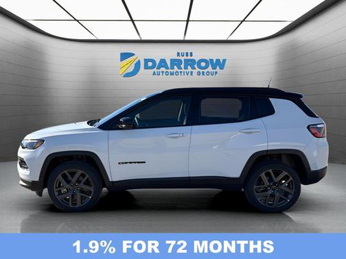 Bright White Clearcoat 2026 Jeep Compass Limited