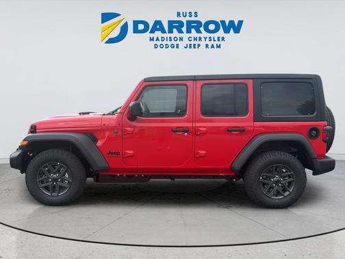 Firecracker Red Clearcoat 2026 Jeep Wrangler Sport S