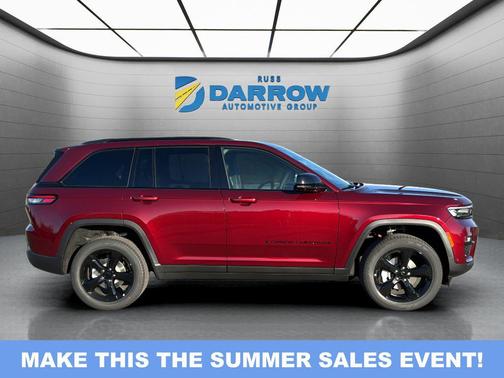 Velvet Red Pearlcoat 2025 Jeep Grand Cherokee Limited