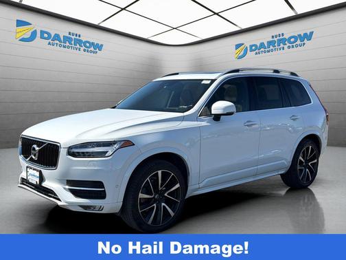 Ice White 2019 Volvo XC90 T6 Momentum