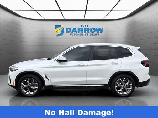 White Metallic 2022 BMW X3 xDrive30i