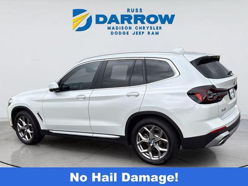White Metallic 2022 BMW X3 xDrive30i