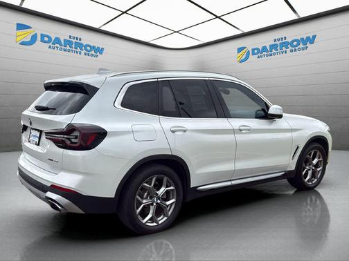 White Metallic 2022 BMW X3 xDrive30i
