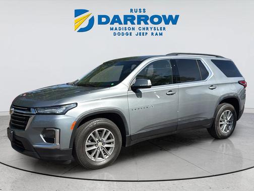 Sterling Gray Metallic 2023 Chevrolet Traverse LT Leather