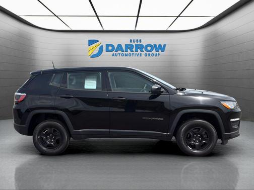 Diamond Black Crystal Pearlcoat 2021 Jeep Compass Sport
