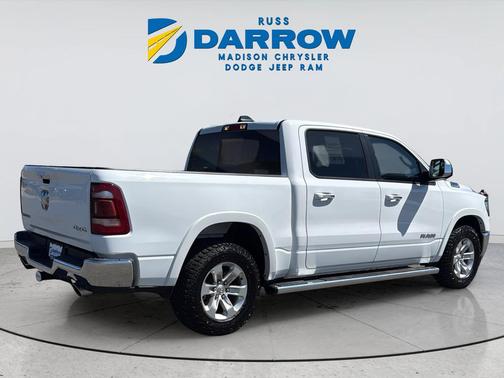 Bright White Clearcoat 2022 RAM 1500 Laramie