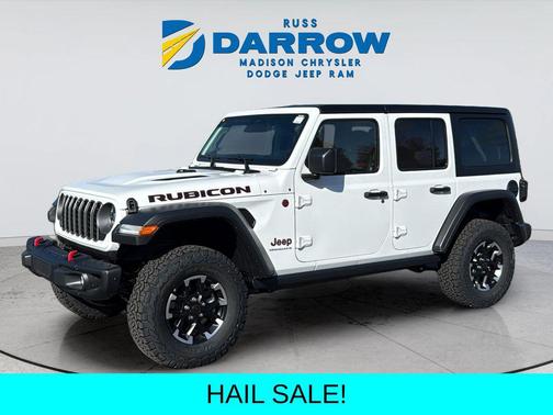 Bright White Clearcoat 2026 Jeep Wrangler Rubicon