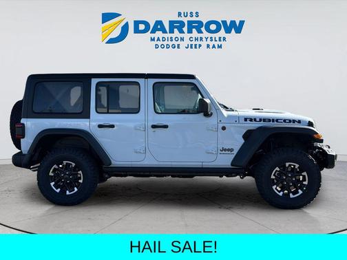 Bright White Clearcoat 2026 Jeep Wrangler Rubicon