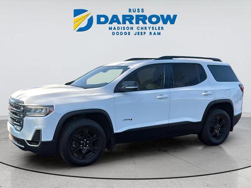 White 2023 GMC Acadia AT4