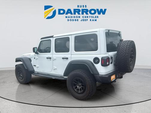 Bright White Clearcoat 2023 Jeep Wrangler 4-Door High Tide 4x4