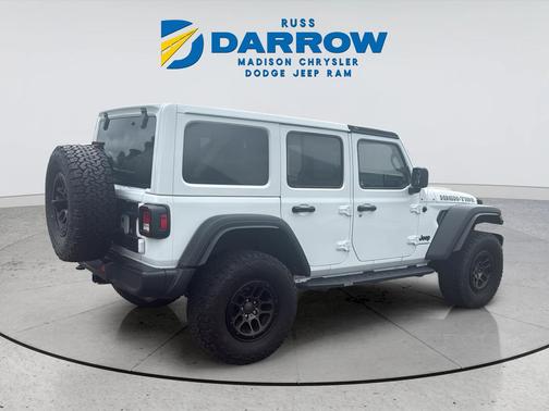 Bright White Clearcoat 2023 Jeep Wrangler 4-Door High Tide 4x4