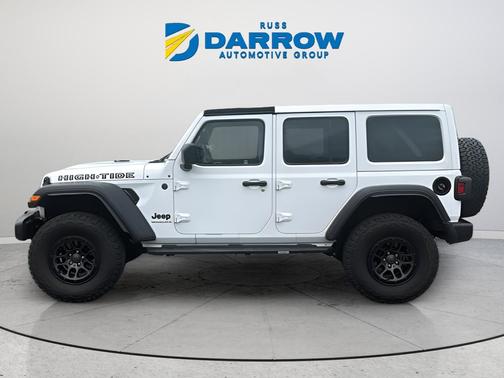 Bright White Clearcoat 2023 Jeep Wrangler 4-Door High Tide 4x4