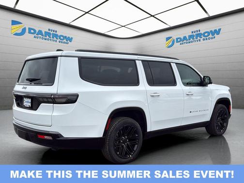 Bright White Clearcoat 2026 Jeep Grand Wagoneer L Limited Reserve 4x4