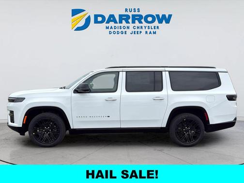 Bright White Clearcoat 2026 Jeep Grand Wagoneer L Limited Reserve 4x4