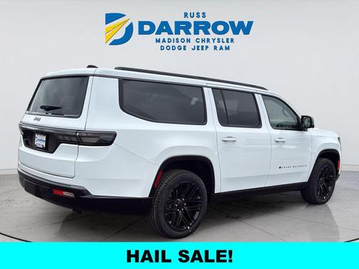 Bright White Clearcoat 2026 Jeep Grand Wagoneer L Limited Reserve 4x4