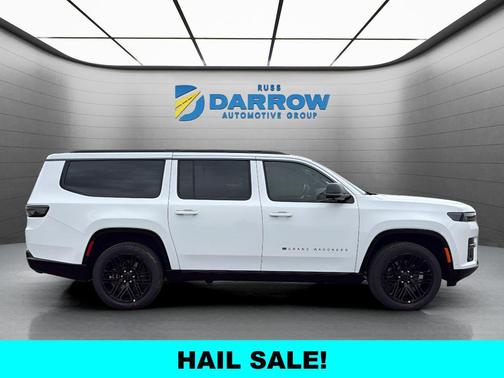Bright White Clearcoat 2026 Jeep Grand Wagoneer L Limited Reserve 4x4