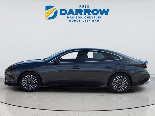 Portofino Gray 2025 Hyundai SONATA Hybrid Limited