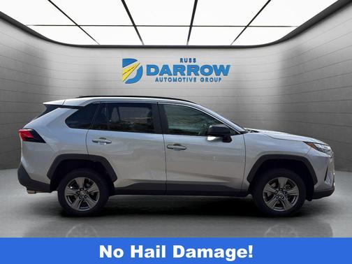 Silver Sky Metallic 2024 Toyota RAV4 Hybrid LE
