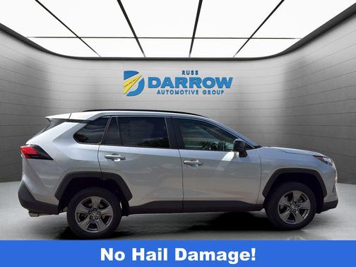 Silver Sky Metallic 2024 Toyota RAV4 Hybrid LE
