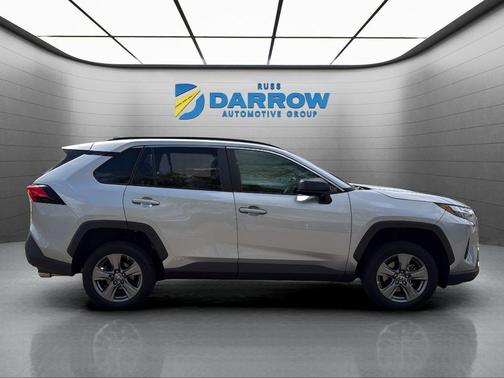 Silver Sky Metallic 2024 Toyota RAV4 Hybrid LE