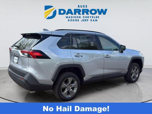 Silver Sky Metallic 2024 Toyota RAV4 Hybrid LE