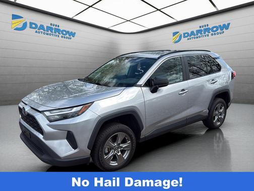 Silver Sky Metallic 2024 Toyota RAV4 Hybrid LE