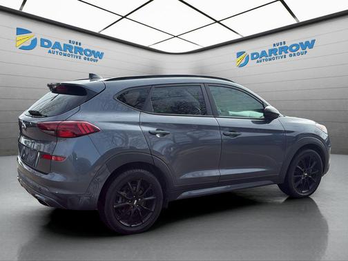 Coliseum Gray 2019 Hyundai TUCSON Night