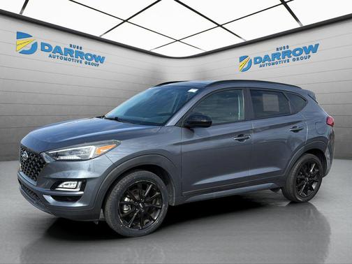 Coliseum Gray 2019 Hyundai TUCSON Night