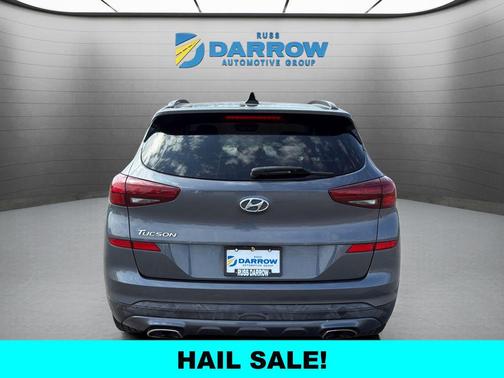 Coliseum Gray 2019 Hyundai TUCSON Night
