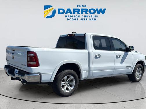 Bright White Clearcoat 2022 RAM 1500 Laramie