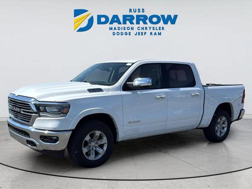 Bright White Clearcoat 2022 RAM 1500 Laramie
