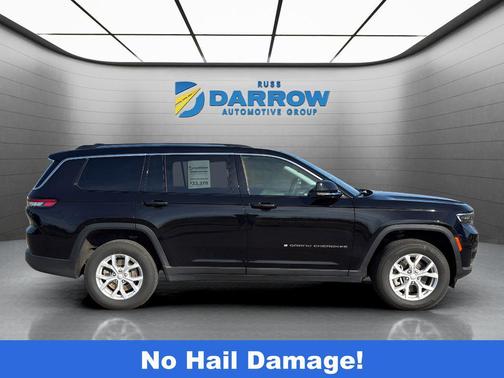 Diamond Black Crystal Pearlcoat 2023 Jeep Grand Cherokee L Limited