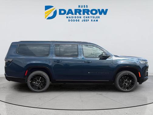 Fathom Blue Pearlcoat 2026 Jeep Grand Wagoneer L Limited Reserve 4x4