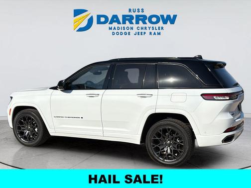 Bright White Clearcoat 2025 Jeep Grand Cherokee Summit