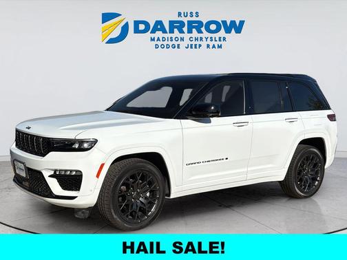 Bright White Clearcoat 2025 Jeep Grand Cherokee Summit