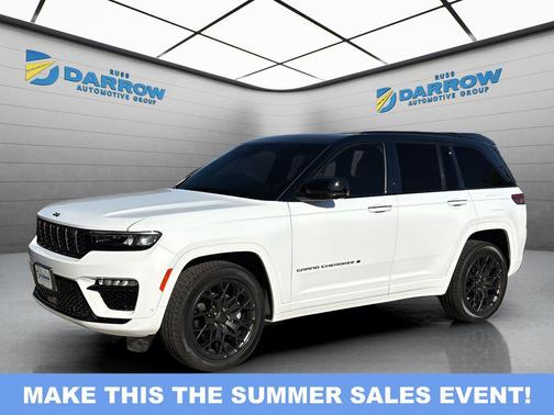 Bright White Clearcoat 2025 Jeep Grand Cherokee Summit