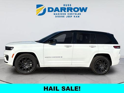 Bright White Clearcoat 2025 Jeep Grand Cherokee Summit