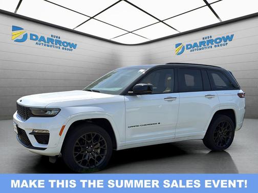 Bright White Clearcoat 2025 Jeep Grand Cherokee Summit
