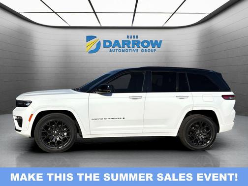 Bright White Clearcoat 2025 Jeep Grand Cherokee Summit