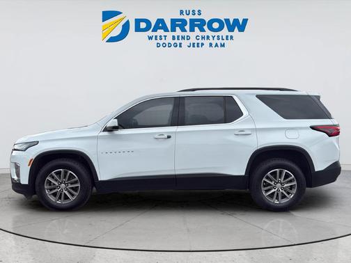 Summit White 2023 Chevrolet Traverse LT Cloth