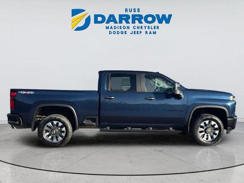 Northsky Blue Metallic 2021 Chevrolet Silverado 2500 Custom