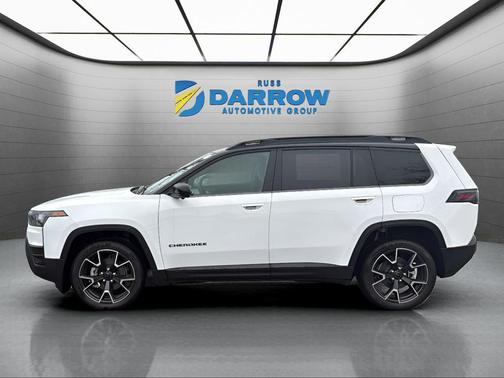 Bright White Clearcoat 2026 Jeep Cherokee Overland