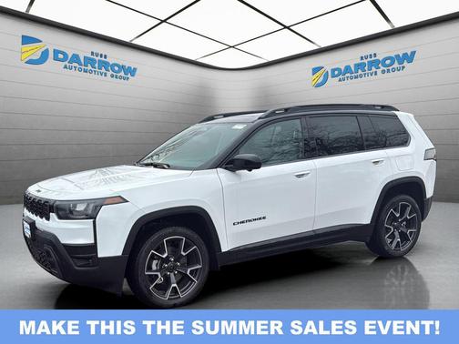 Bright White Clearcoat 2026 Jeep Cherokee Overland