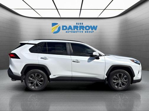 Wind Chill Pearl 2023 Toyota RAV4 Hybrid Limited