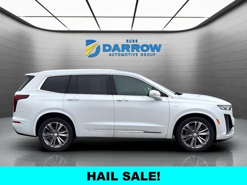 Crystal White Tricoat 2021 Cadillac XT6 Premium Luxury AWD