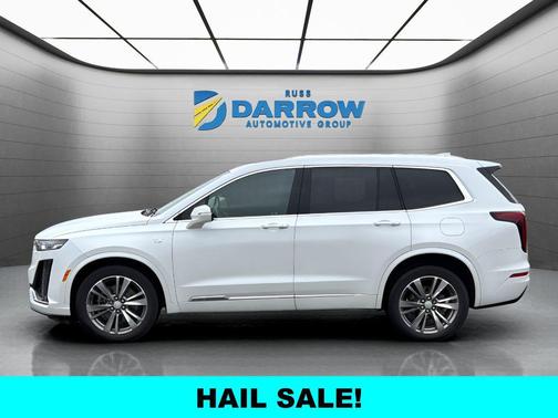 Crystal White Tricoat 2021 Cadillac XT6 Premium Luxury AWD