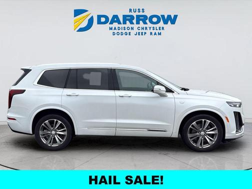 Crystal White Tricoat 2021 Cadillac XT6 Premium Luxury AWD