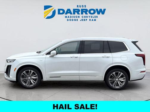 Crystal White Tricoat 2021 Cadillac XT6 Premium Luxury AWD